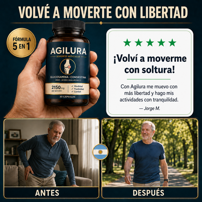 Agilura - Cápsulas para la Movilidad Articular.