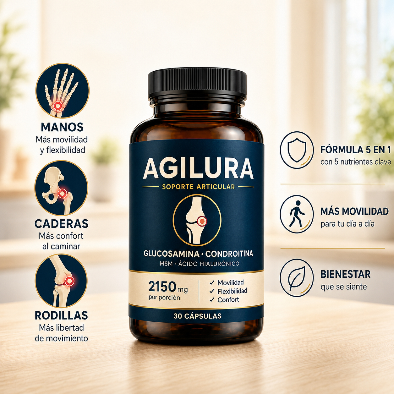 Agilura - Cápsulas para la Movilidad Articular