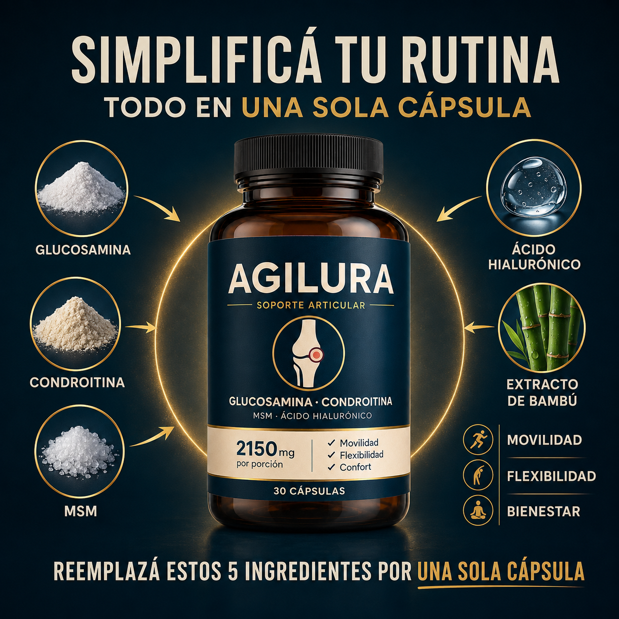 Agilura - Cápsulas para la Movilidad Articular