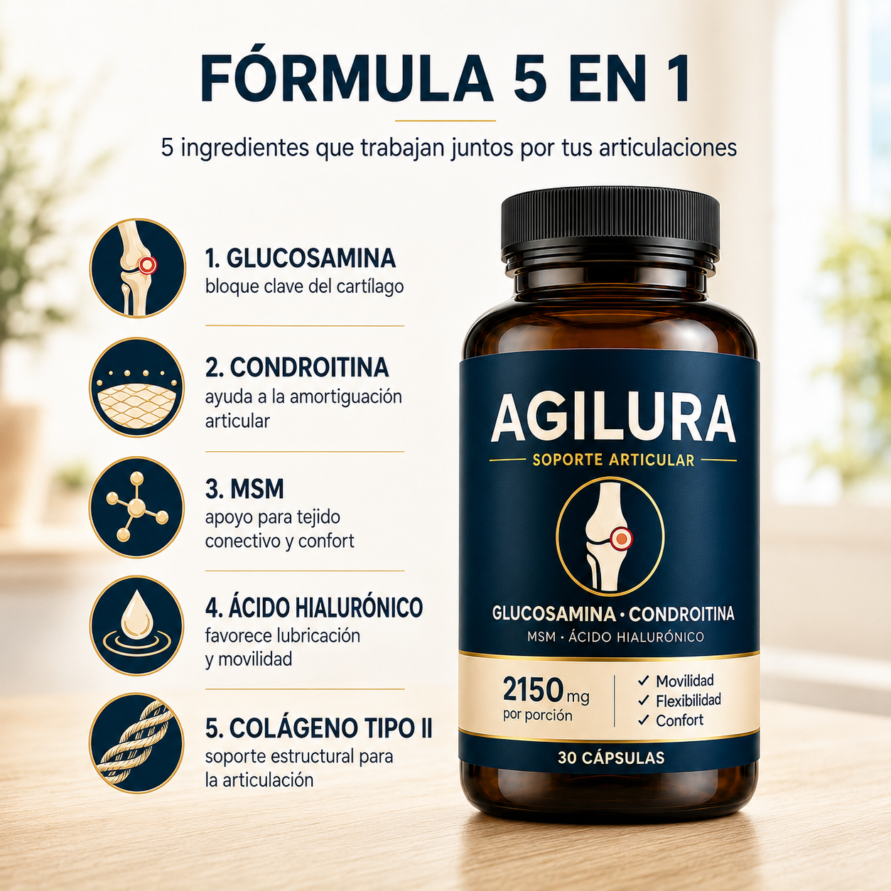 Agilura - Cápsulas para la Movilidad Articular